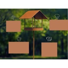 Bird Feeder 158 cm Maxito seista