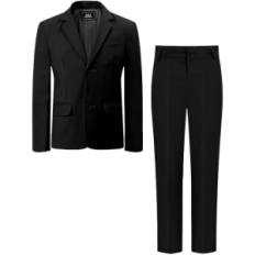 Giacca e pantaloni da 2 pezzi da 2 pezzi usati da 2 pezzi