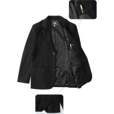 Gebrauchte 2-teilige Jungenanzug Black Jacke und Hosen 7-8 Jahre