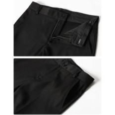 Juego de niño de 2 piezas usado Chaqueta negra y pantalones de 7 a 8 años