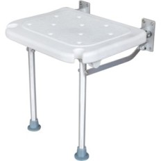 A shower seat for older and disabled people