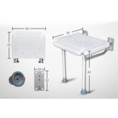 Et brusebad til ældre og handicappede