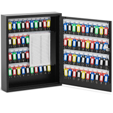 Boîte à clés en métal, organisateur pour 80 clés + PENDILLES.