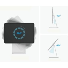 Magnetický stojan pro iPad Pro / Air / Mini 8.3-12.9 Cali Silver Elago