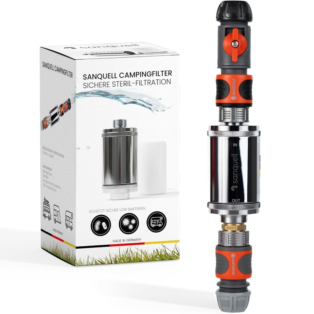 Wasserfilter für KAMPER UND CAMPING EXPLORER MEDICAL 8 L / MIN SET