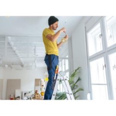 LED fényszóró 10 HCFEI matte arany 5W 3000K 68mm