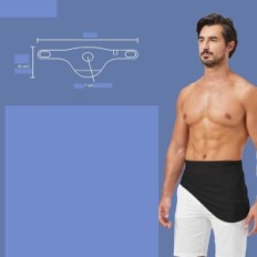 Požární pás nastavitelný s kapsou na tašku na healgi pro sport a plavání