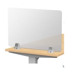 Murs de bureau acryliques incomplets avec des clips de 60x40 cm. Ybaymy 4 pcs.