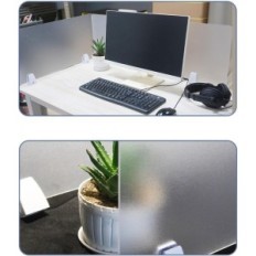 Incomplete acrylic desk walls with 60x40 cm clips. Ybaymy 4 pcs.