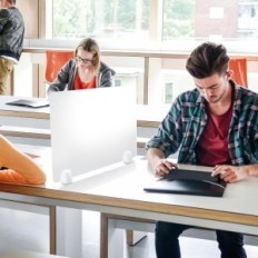 UNCOMPANED akril asztali falak klipek 60x40 cm ybamy 4 db.