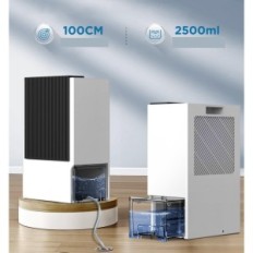 AIR DEHUMIDIFIER EASYACC X2 3IN1 3 L / 24H Radiateurventilator naar Badkamer