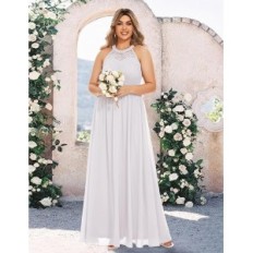 Evening dress women's wedding lace long cocktail Summer S