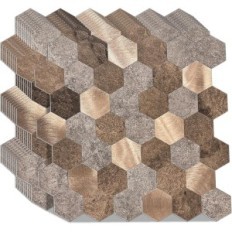 Itseliimalla metallilevyt 4mm 10 kpl. Wostick