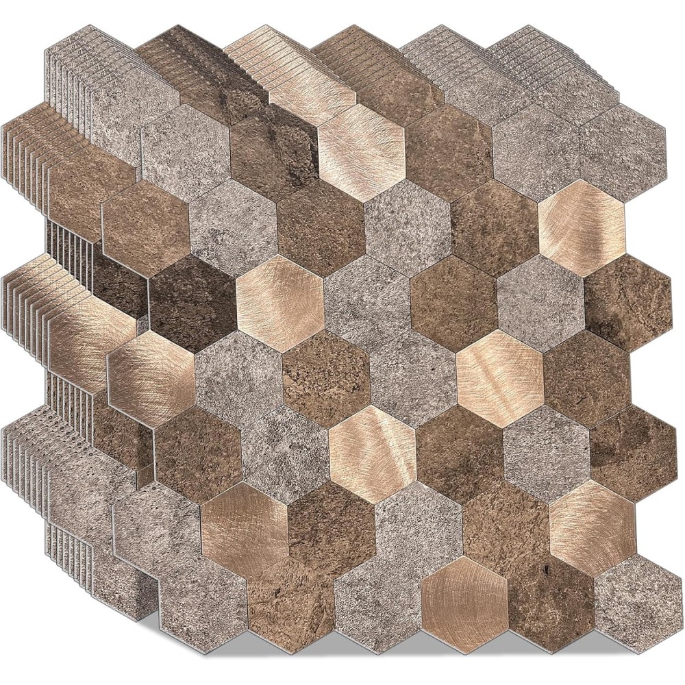 Self-adhesive metal tiles 4mm 10 pcs. Wostick