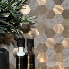 Self-adhesive metal tiles 4mm 10 pcs. Wostick