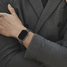 Ceinture pour Huawei Watch Fit 3 Métal Mesh Magnétique 1 PC.