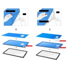 Resina Tank Hopop X4 RILASCIO rapido per Eledoo Saturn 4 3 PCS. Mostra