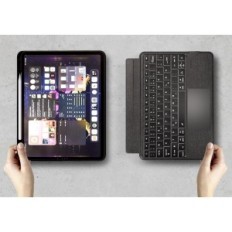 Case ar tastatūru iPad Pro 11 "2024 DOOHOEK Bluetooth Qwertz