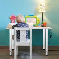 Taulukon jalat Säädettävä 55-90 cm metalli 4 kpl. Jahof White