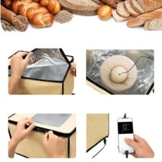 Brotbackbehälter 3l mit Deckel Temperaturgeleung 20-50 ° C