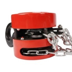 Usado Aubull 2T Hand Chain Hoist 3 m Chain 2,5 m