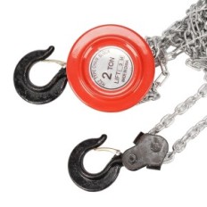 Usado Aubull 2T Hand Chain Hoist 3 m Chain 2,5 m