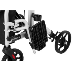 Balkonik 2In1 rehabilitacijski hodalica s sklopivom torbu za preklopku za 136kg