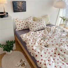 Children's bedding Ashanlan 140x200 in the heart Pillowcase 70x90 microfiber