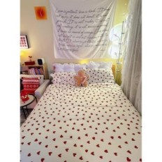 Literie pour enfants Ashanlan 140x200 dans la cardiae Taie d'oreiller 70x90 microfibre