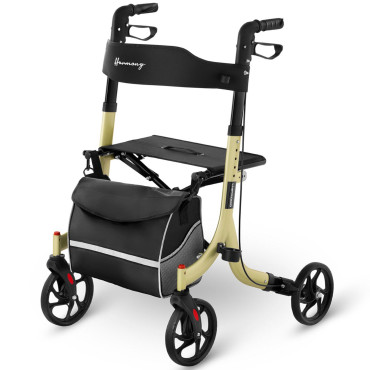 Balkonik Walker Parama vyresniuoju su sėdi ir pirkinių krepšį iki 136kg - Golden