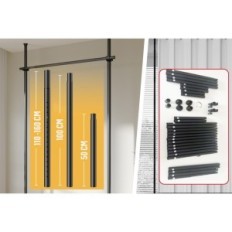 Peaceful screen adjustable 180x300 cm screen dividing space