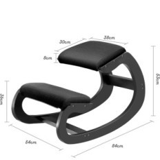 Kolenné stoličky prediskus jzy03 ergonomické na zlepšenie čierneho postoja