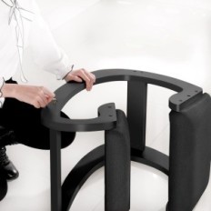 Kelio kėdė predispner jzy03 ergonomiška pagerinti juodą požiūrį