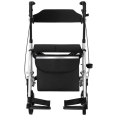 Balkonik 2in1 Rehabilitācijas Walker ar salokāmu saliekamo saliekamo maisiņu 136 kg