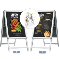 Oštećena standnee A1 Buddy Silver stalak za plakate