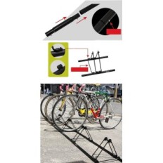 Fietstotie op 3/5 fiets Gorix GX-319S-5 verstelbare vloerstandaard