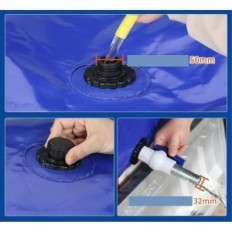 Réservoir d'eau Conteneur d'urgence portable pliable 1000L