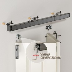 Fabrieksfittingen 91 cm voor 2 deuren Bonikluba zonder een deur