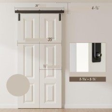 Factory fittings 91 cm for 2 doors BonikLuba without a door