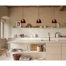 Ohjevalaisin Puolikierukka Phanshy Punainen Loft Style 2 kpl