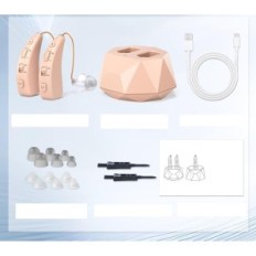 HIBRIQ VHP -1504 Smart RIC chip akkumulátor hallókészülék