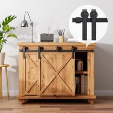 Aonayia M45DJF 137 CM Set de puerta corredera