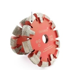 Brugt Diamond Shield 130x15 mm Gvhakg til beton og mursten