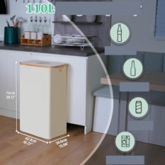 Gebruikte flescontainer met Iegrow-aanbetaling met beige tas