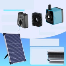 Solar filter for Billing 12W pond with pump 605l / h 5m Exhibition