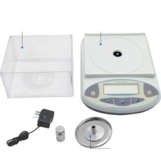 Precision laboratory scale Bonvoisin 100 g x 0.001 g Exhibition