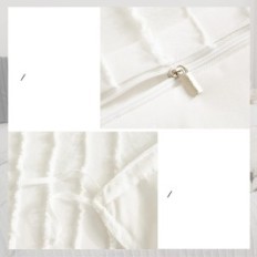 Unvollständiger Stößel an den Quilt 135x200 cm 2 stck. Boho Ashanlan White