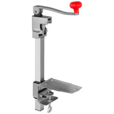 Ouvre-boîte professionnel à fixer au plan de travail jusqu'à 34 cm.