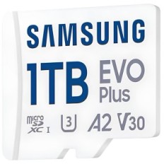 Samsung 1TB MicroSDXC EVO Plus klasse 10 U3 V30 A2 Hukommelseskort med adapter