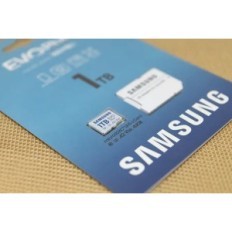 Samsung 1TB microSDXC EVO Plus klass 10 U3 V30 A2-mälukaart adapteriga
